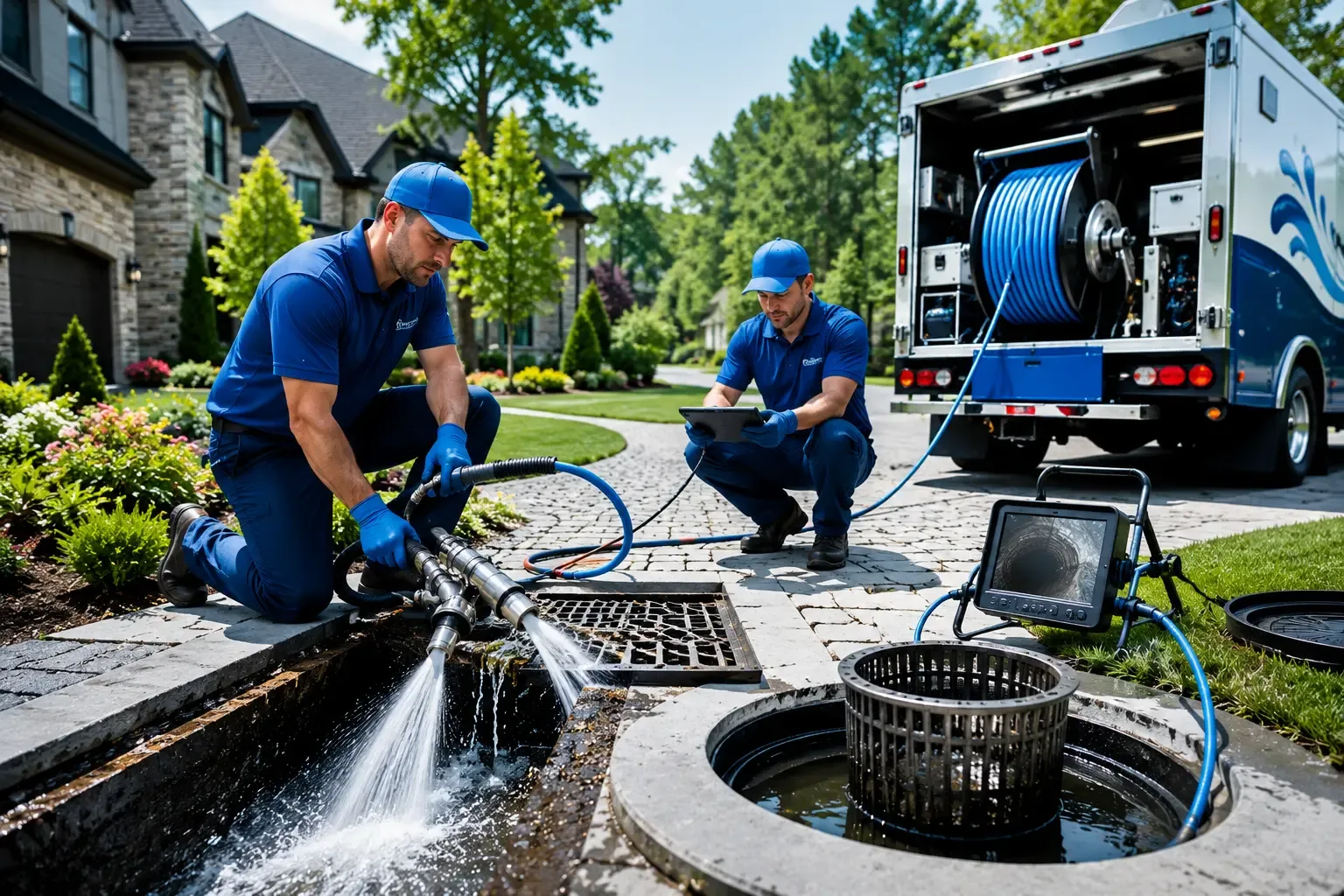 Local outdoor drain cleaning professionals in Chilton, WI